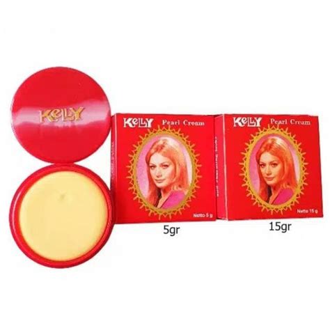 Jual Kelly Pearl Cream Original Bpom Krim Pencerah Wajah Bedak