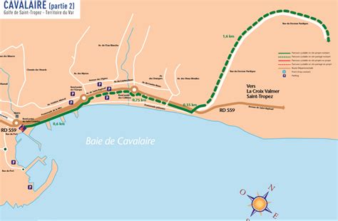 Parcours Cyclable Du Littoral V65 Cavalaire La Croix Valmer