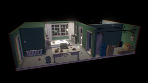 Phasmophobia room - 3D model by S2 (@ZofiaS2) [52d36c5] - Sketchfab