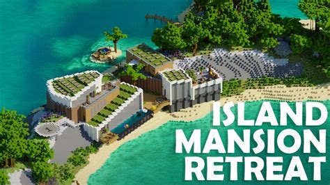 Island Mansion Retreat By Nitric Concepts Minecraft Marketplace Map