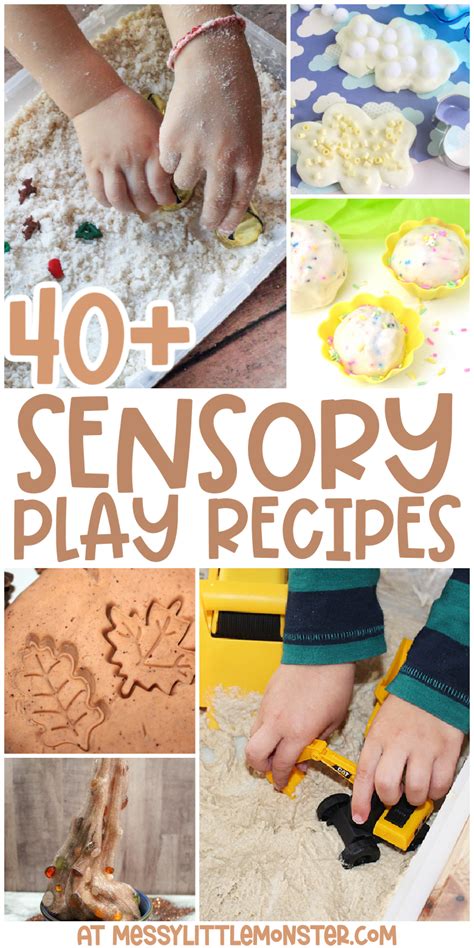 40+ Sensational Sensory Play Recipes for Kids - Messy Little Monster