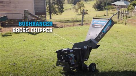 Bushranger Brc65 Wood Chipper Heavy Duty Chippers Youtube