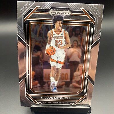 Panini Prizm Draft Picks Dillon Mitchell Texas Longhorns Ebay