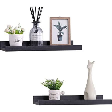 Amazon Pengke Floating Wall Shelves Set Of Wall Mounted Floating