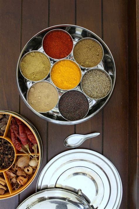 Indian Spice Box (Masala Dabba) - Spice Up The Curry