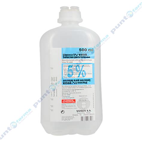 Glucosa 5 Vioser 500 Ml Punto Farma