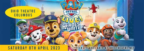 Paw Patrol Live Tickets | 8th April | Ohio Theatre in Columbus, Ohio