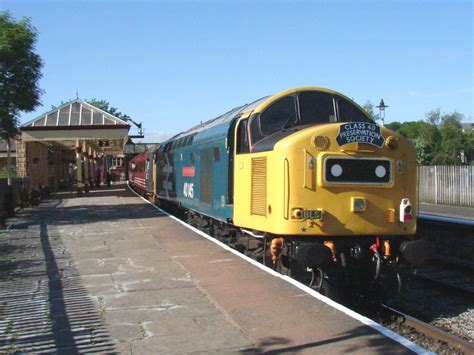 40145 Ramsbottom Class 40 No 40145 Passes Ramsbottom At Flickr