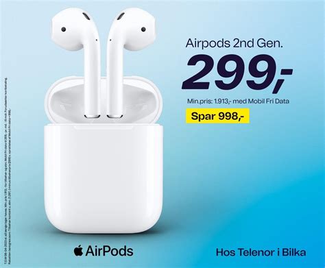 Airpods Nd Gen Tilbud Hos Bilka