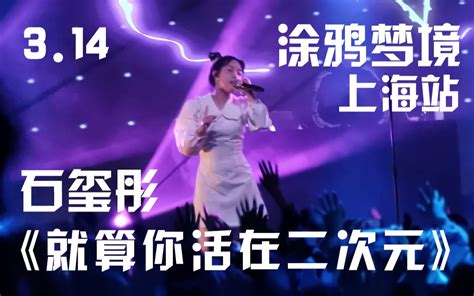 【石玺彤】就算你活在二次元 314涂鸦梦境巡演上海站哔哩哔哩bilibili