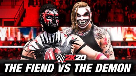 Wwe K The Fiend Bray Wyatt Vs The Demon Finn Balor Youtube