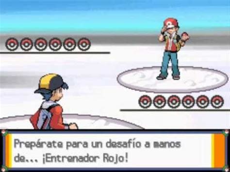 Batalla Final Contra Rojo Pokemon Heart Gold Randomlocke Youtube