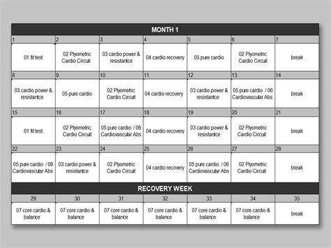 Excel Of Work Out Planxlsx Wps Free Templates