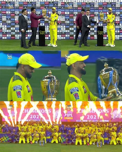 Indianpremierleague On Twitter Say Hello To Vivoipl 2021 Champions 🏆