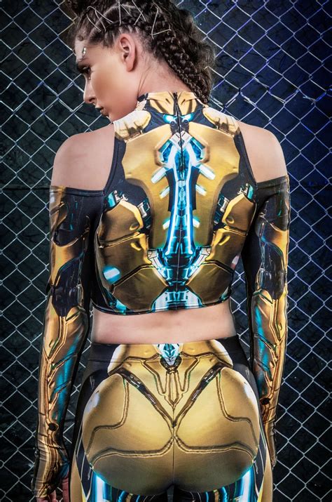 Superhero Halloween Costumes For Women Cyberpunk Top Etsy