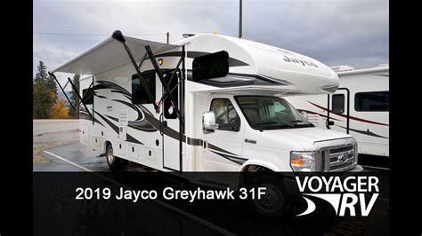 2019 Jayco Greyhawk 31f Class C Motorhome Video Tour Voyager Rv