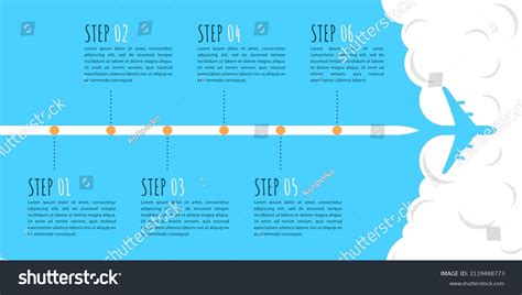 Timeline Horizontal Airplane: Over 45 Royalty-Free Licensable Stock ...