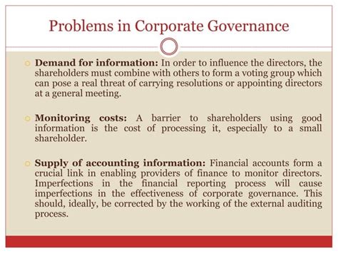 Corporate Governance A Basic Understanding Ppt