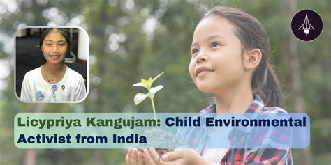 Licypriya Kangujam: Child Environmental Activist from India