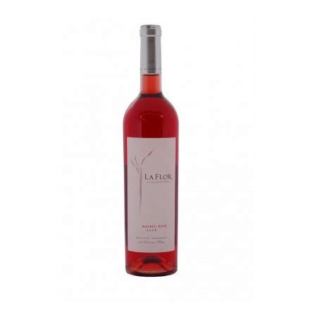 Vinho La Flor De Pulenta Malbec Rosé 750 ml na Bebida Online