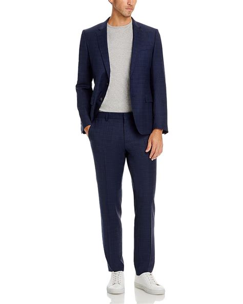 Boss H Huge Melange Solid Slim Fit Suit Bloomingdales