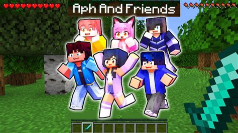 I Found Aphmau And 10 Friends Die On One Block In Minecraft Otosection