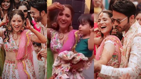 Ankita Lokhande Vicky Pre Wedding Actress Dances Her Heart Out With