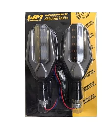 Direccional Led Con Cuarto Dlc Mbar Universal Para Moto Mercadolibre