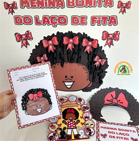 Atividade Menina Bonita Do Laço De Fita Educação Infantil