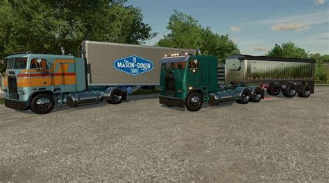 Freightliner Flt Cabover V Fs Mod Farming Simulator Mod