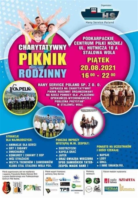 Charytatywny Piknik Rodzinny Stowarzyszenie Kibic W Stali Stalowa