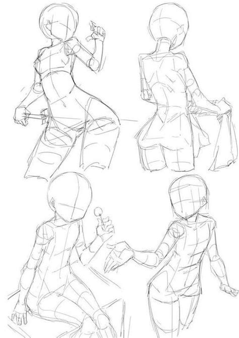 Les BASES Du Dessin La Base Des Dessins Mangas Art Reference Poses