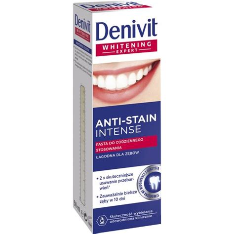 Denivit Anti Stain Intense Ml Pasta Do Z B W Niskie Ceny I Opinie