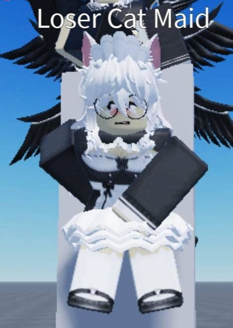 Roblox Cat Maid Hanging Wedgie Front Version By Yurinikko2 On Deviantart