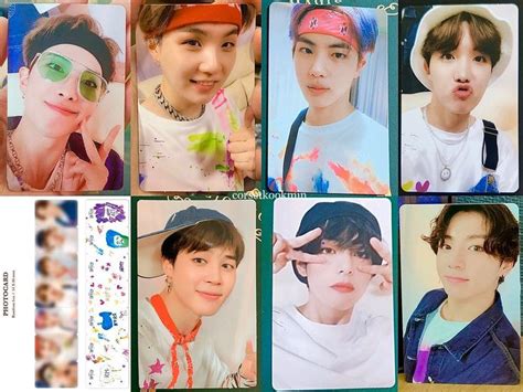 Bts 5th Muster Dvd Photocard Template Jepang Selebritas