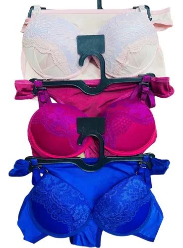 3 Conjuntos De Lingerie Premium Cores Diferentes Parcelamento Sem Juros