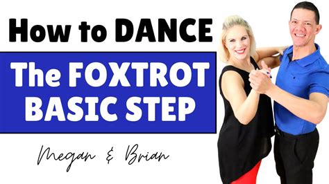 How To Dance The Foxtrot Basic Step YouTube