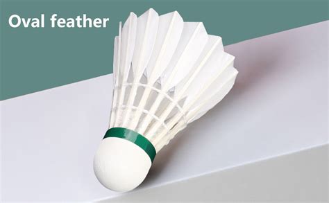 TENGAOSI Duck Feather Badminton Shuttlecocks With Great Stability And