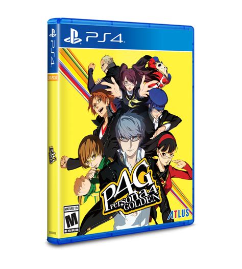 Limited Run 538 Persona 4 Golden Ps4 Limited Run Games