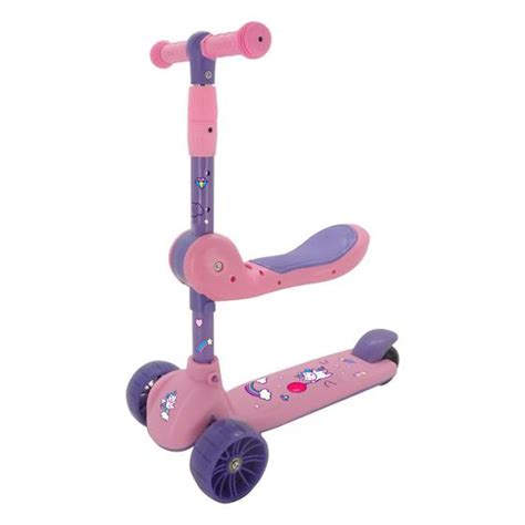 Patinete Infantil Rodas Menina Menino Led Crian A Kg Zippy Toys