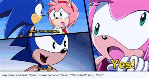 Funny Sonic And Amy Memes