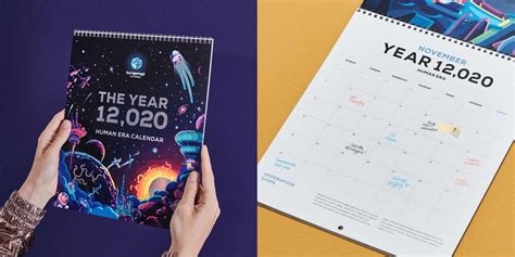 Kurzgesagt “12,020 Human Space Era” Calendar — Tools and Toys