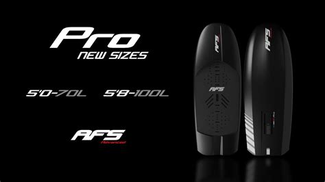 Afs Advanced⏐pro 70l And 100l Ride Like A Pro Free Wings Foils Sup