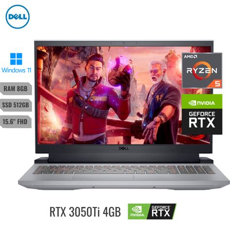 Dell G15 AMD Ryzen 5 6600H 8GB 512 SSD GeForce RTX 3050 4GB 15 6 DELL