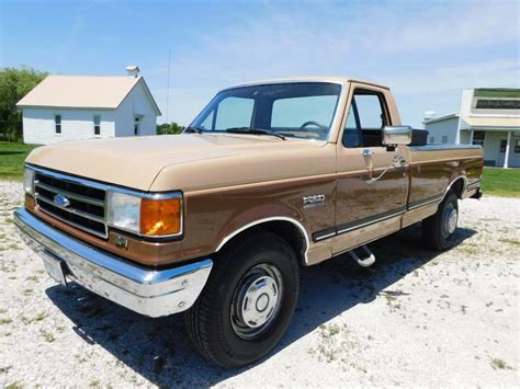 1989 Ford F 250 One Owner 460 V8 5 Speed Manual All Original Beautiful Condition Classic Ford