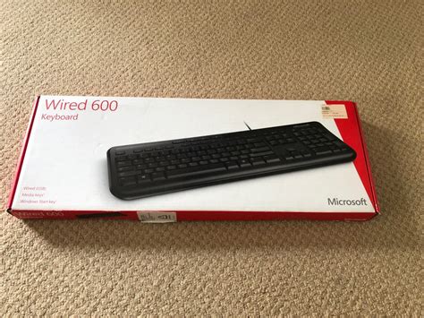 Microsoft Wired 600 Keyboard, Computers & Tech, Parts & Accessories ...