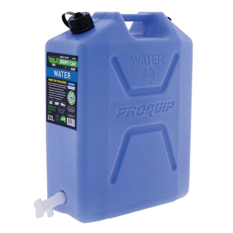 22 Litre Water Jerry Can W Tap