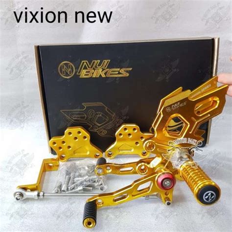 Promo Underbone Footstep Vixion New NUI Racing Bikes Original Full Cnc