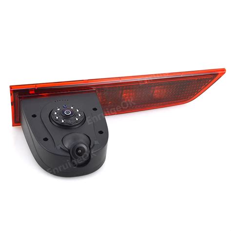 HD Night Vision Dual Twin Lens Reverse Backup Camera 3rd Brake Light