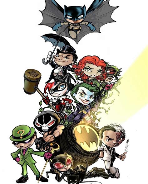 Pin By Jason Thomas On Justice League JSA Anime Chibi Anime Gotham